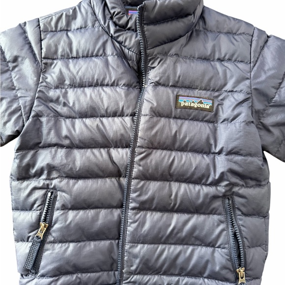 2T Patagonia Blue Puffer Jacket - Picture 2 of 4